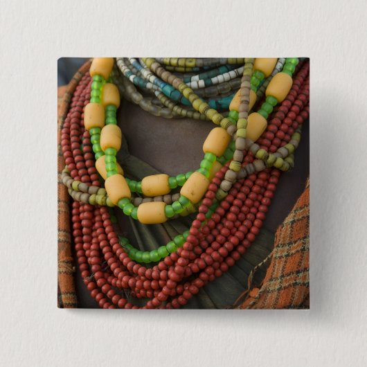 Äthiopien: Unteres Omo-Flussbecken, Omo-Delta, Button (Vorderseite)