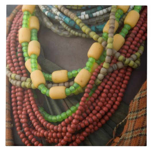 Äthiopien: Unteres Omo-Flussbecken, Omo-Delta, Fliese (Vorderseite)