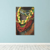 Äthiopien: Unteres Omo-Flussbecken, Omo-Delta, Leinwanddruck (Insitu (Holzboden))