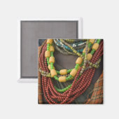 Äthiopien: Unteres Omo-Flussbecken, Omo-Delta, Magnet (Vorderseite/Rückseite)