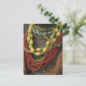 Äthiopien: Unteres Omo-Flussbecken, Omo-Delta, Postkarte (Stehend Vorderseite)