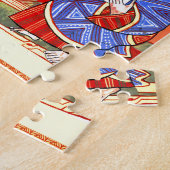 Äthiopisch-Bibel-Heilig-Luke-Heilig-John Puzzle (Seite)