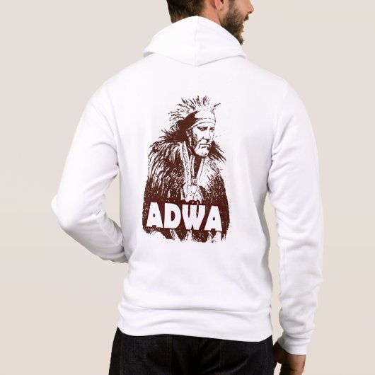 Äthiopisch Hoodie Adwa (Rückseite)