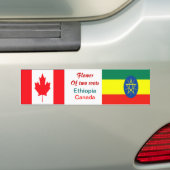 Äthiopisch-kanadische Autoaufkleber (Auf Auto)