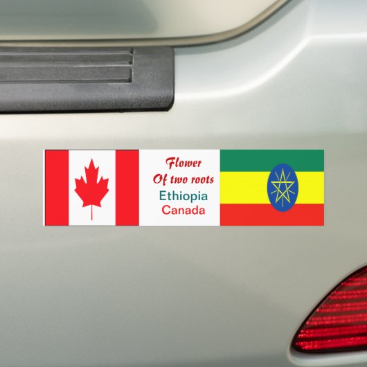 Äthiopisch-kanadische Autoaufkleber (Auf Auto)