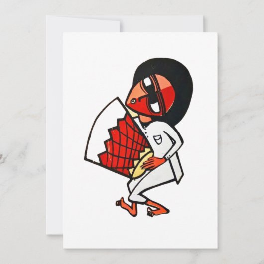 Äthiopisch Kebero Einladung (Vorderseite)