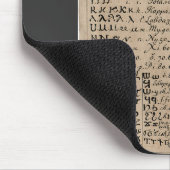 Äthiopisch-koptische Alphabet Mousepad (Ecke)