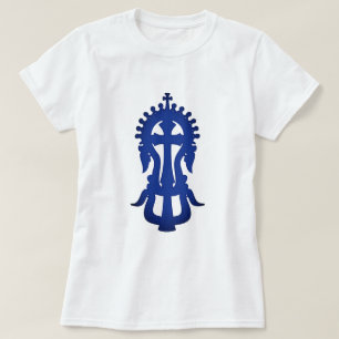 Äthiopisch-orthodoxe Cross-Design T-Shirt