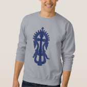 Äthiopisch-orthodoxe Tewahedo Cross Design Sweatshirt (Vorderseite)