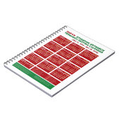 Äthiopisch-orthodoxer Fasting Calendar 2024/25 Notizblock (Linke Seite)