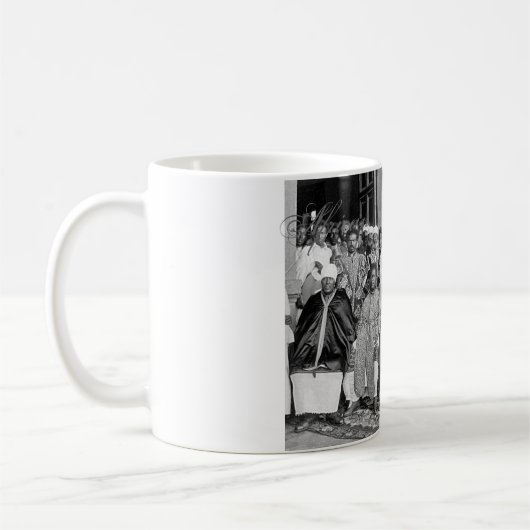 Äthiopische Abgabe-Tasse Kaffeetasse (Links)