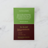 Äthiopische Amharic Adoption Einladung (Innenseite)