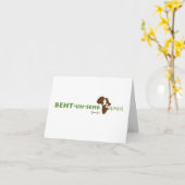 Äthiopische Amharic-Adoptionsglückwunschkarte Karte (Gelbe Blume)