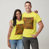 Äthiopische Bibel-Kirchen-Malerei - gelber T - T-Shirt (Unisex)