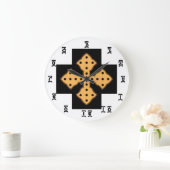Äthiopische Bibelzeit - Runde (große) Wall-Uhr Große Wanduhr (Zuhause)