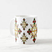 Äthiopische Cross-Meskel-Tasse Kaffeetasse (Vorderseite Links)