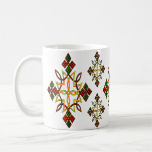 Äthiopische Cross-Meskel-Tasse Kaffeetasse