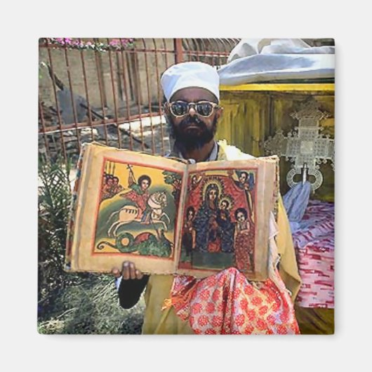 Äthiopische Evangelien Magnet (Vorne)