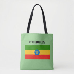 Äthiopische Flagge Afrika Totschlag Tasche
