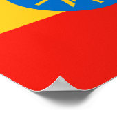 Äthiopische Flagge Äthiopien Land Zuhause Pride Af Poster (Ecke)