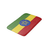 Äthiopische Flagge Badematte (Schrägansicht)
