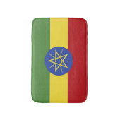 Äthiopische Flagge Badematte (Vorderseite Vertikal)