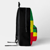 Äthiopische Flagge Bedruckter Rucksack (Links)