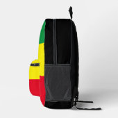 Äthiopische Flagge Bedruckter Rucksack (Rechts)