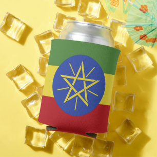 Äthiopische Flagge Dosenkühler