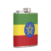 Äthiopische Flagge Flachmann (Rechts)