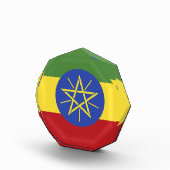 Äthiopische Flagge Fotoblock (Rechts)