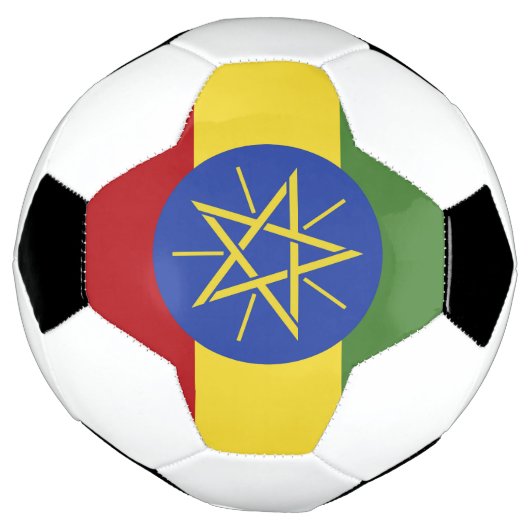 Äthiopische Flagge Fußball (Gedreht)