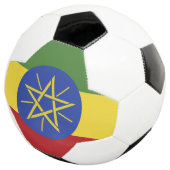 Äthiopische Flagge Fußball (Dreiviertel)