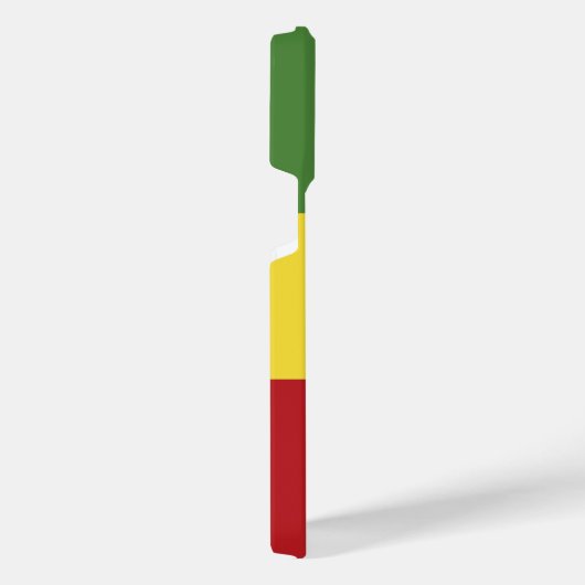 Äthiopische Flagge iPhone Hülle (Rechte Seite)
