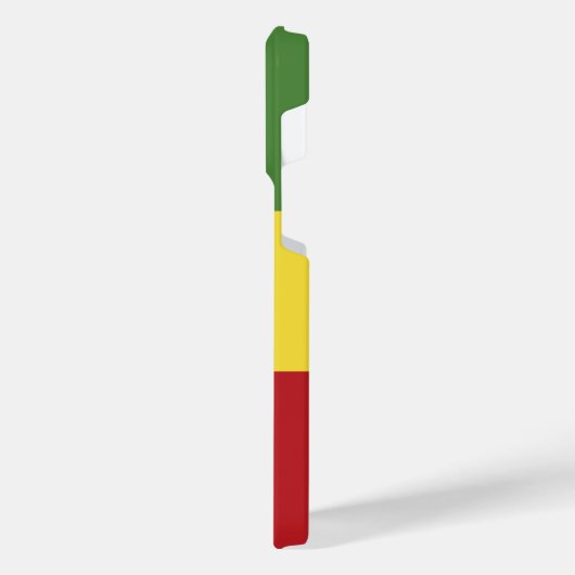 Äthiopische Flagge iPhone Hülle (Linke Seite)