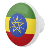 Äthiopische Flagge Keramikknauf (Rechts)