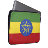 Äthiopische Flagge Laptopschutzhülle (Vorne Rechts)
