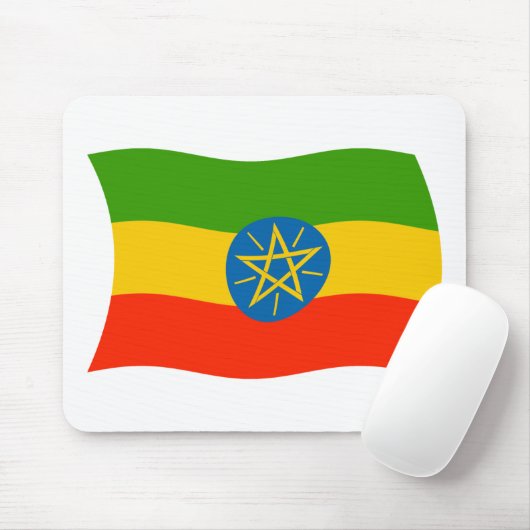 Äthiopische Flagge Mousepad (Mit Mouse)