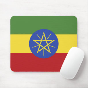 Äthiopische Flagge Mousepad