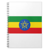 Äthiopische Flagge Notizblock (Vorderseite)