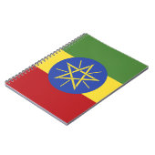 Äthiopische Flagge Notizblock (Linke Seite)