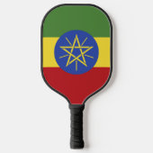 Äthiopische Flagge Pickleball Schläger (Vorderseite)