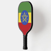 Äthiopische Flagge Pickleball Schläger (Links)