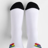 Äthiopische Flagge Socken (Oben)