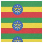 Äthiopische Flagge Stoff (Nahaufnahme)
