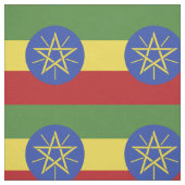 Äthiopische Flagge Stoff (Muster)