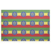 Äthiopische Flagge Stoff (Fat Quarter (45,7 x 55,9 cm))
