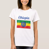 Äthiopische Flagge T-Shirt (Vorderseite)