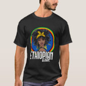 Äthiopische Flagge T-Shirt (Vorderseite)