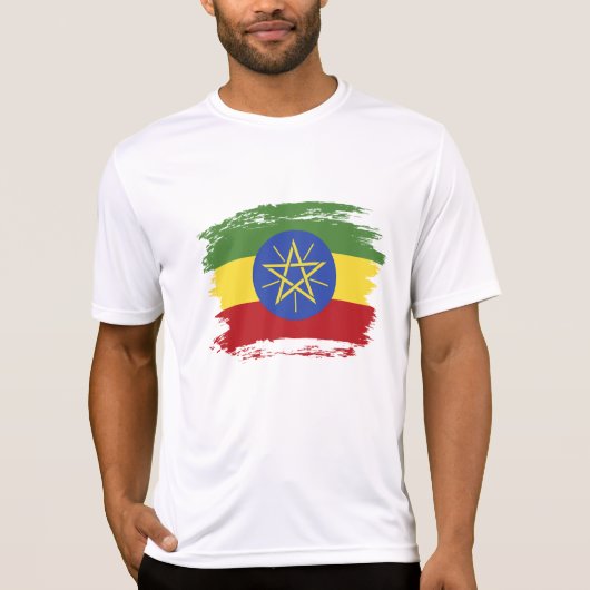 Äthiopische Flagge T-Shirt (Vorderseite)